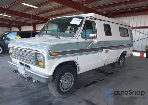 1991 Ford Econoline E350 Super Duty Van z USA, uszkodzony, nr VIN 1FDHS34G0MHA09337